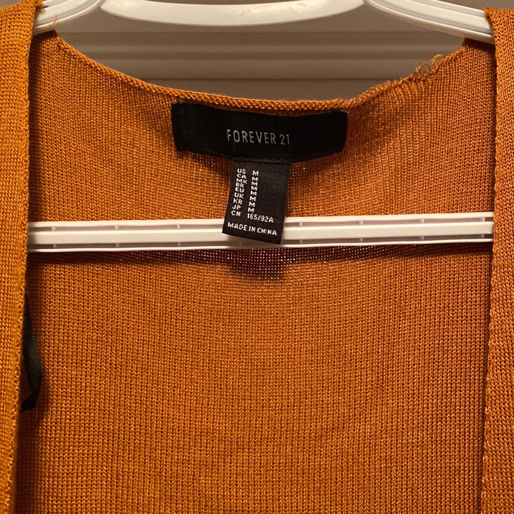 Long sweater duster